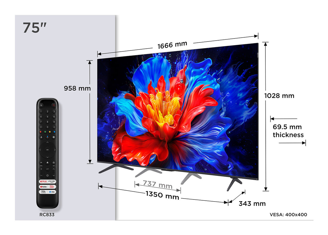 TCL P8K 75" 4K QLED HDR Smart TV - image 3