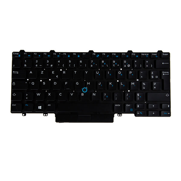 Origin Storage N/B KBD Latitude 7400 / 5400 / 5401 French 82 Keys Backlit SP