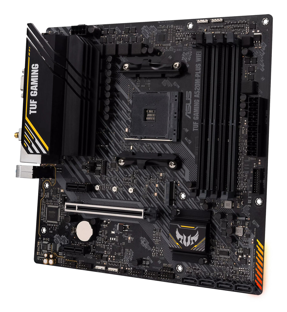 ASUS TUF GAMING A520M-PLUS WIFI AMD A520 Socket AM4 micro ATX - image 4