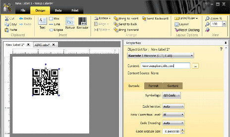 Wasp WaspLabeler & Barcode Maker (1U) Barcode creation 1 license(s)