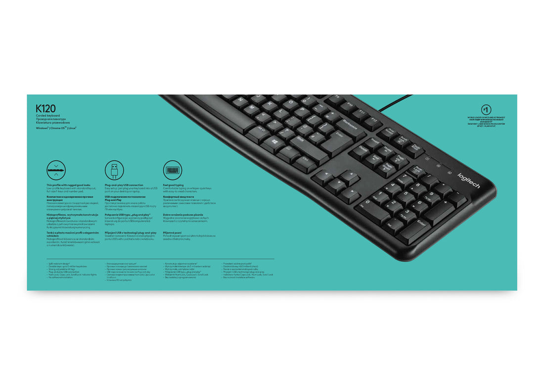 Logitech Keyboard K120 for Business - image 12