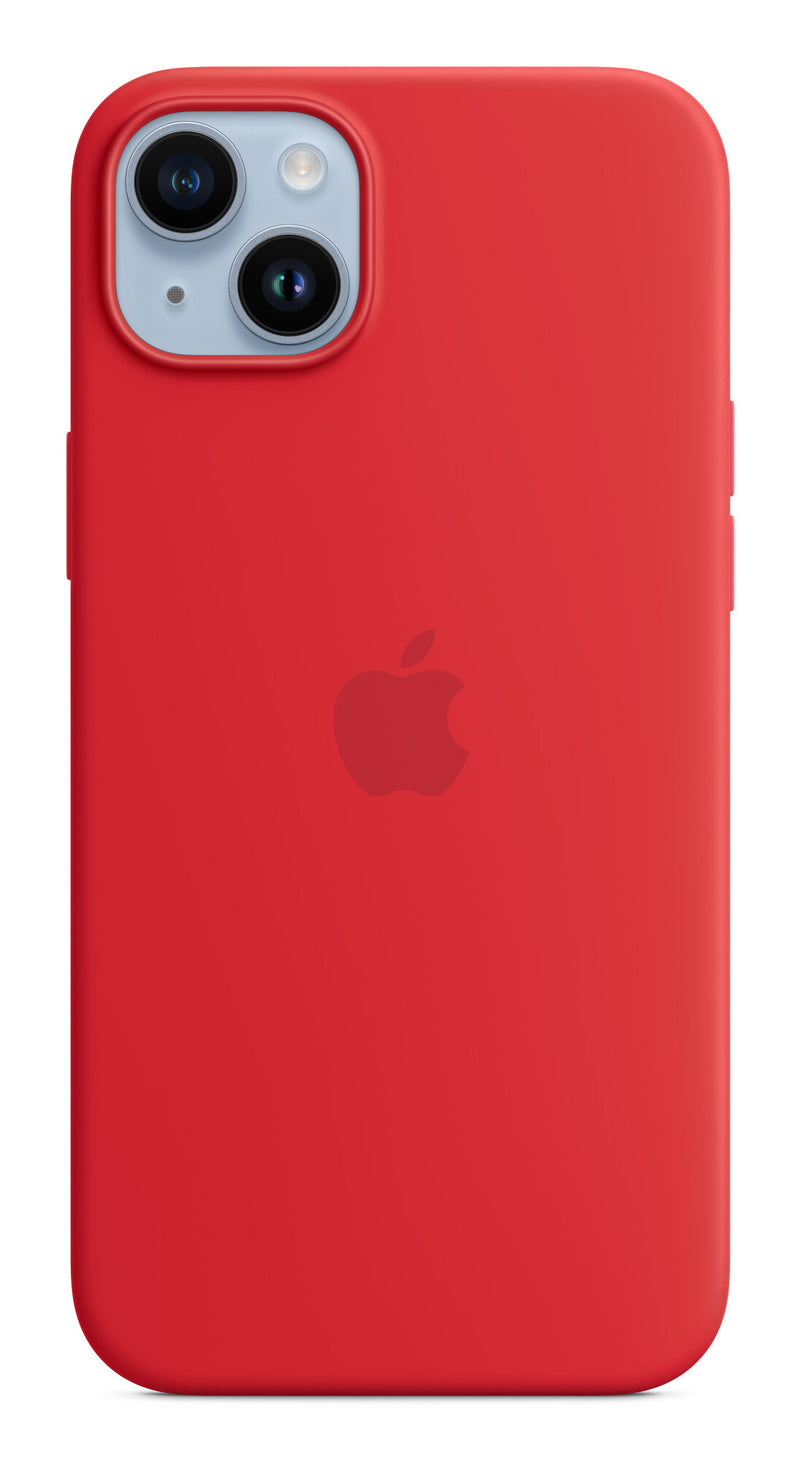 Apple iPhone 14 Plus Silicone Case with MagSafe - Red