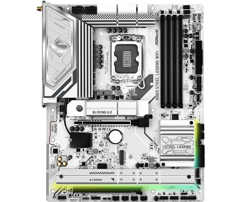 Asrock B860 Steel Legend WiFi Intel B860 LGA 1851 (Socket V1) ATX