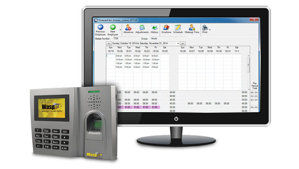 Wasp WaspTime V7 Standart Barcode creation