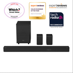 Hisense AX5125H soundbar speaker Black 5.1.2 channels 500 W