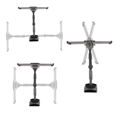 StarTech.com Articulating TV Wall Mount, VESA Wall Mount, Supports 26 to 65 inch/99lb/Flat/Curved TVs, Retractable Low Profile Wall Mount TV Bracket, Adjustable Corner TV Wall Mount