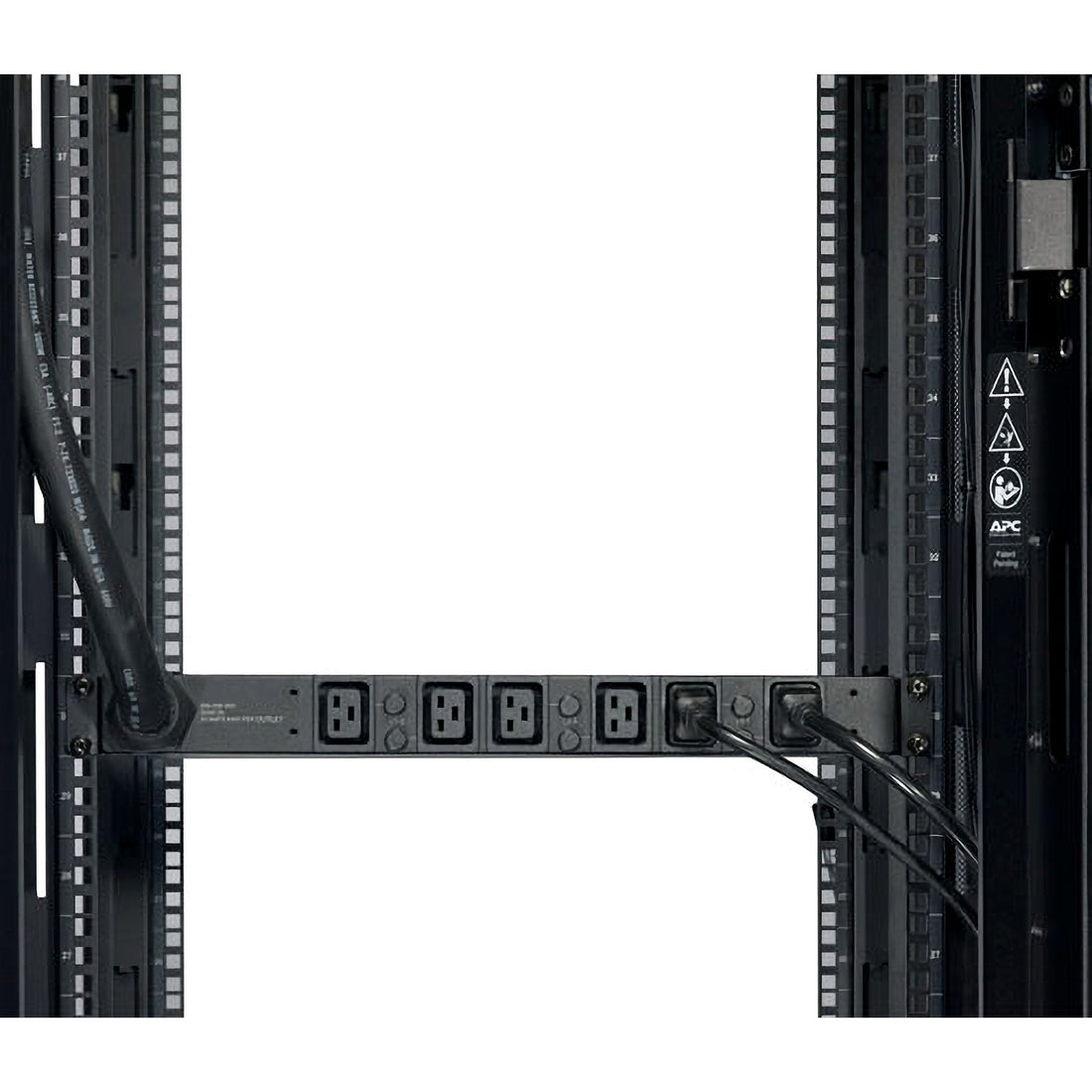 APC Rack PDU, Basic, 1U, 14.4kW, 208V, (6) C19 - image 3