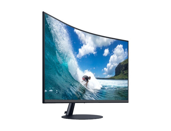 Samsung C24T550FDU computer monitor 59.9 cm (23.6") 1920 x 1080 pixels Full HD LED Grey