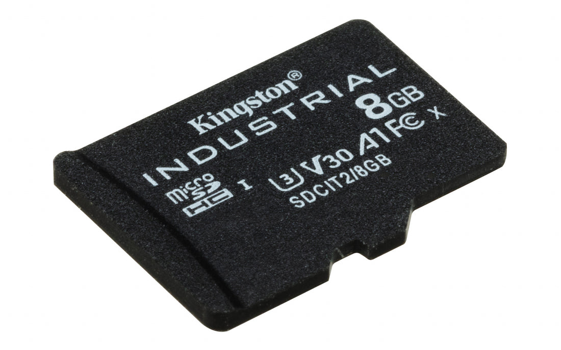 Kingston Technology 8GB microSDHC Industrial C10 A1 pSLC Card + SD Adapter - image 4