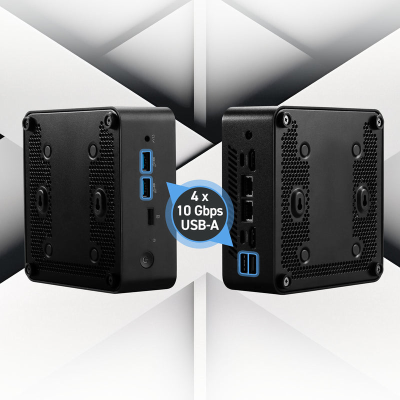 MSI Cubi NUC 1M Intel Core 7 150U (14th Gen) Barebone, NUC, SFF, Mini Computer, HTPC, (NO RAM, NO Storage, NO OS), Intel Graphics/DDR5/Dual ThunderBolt 4/Dual HDMI/Dual LAN/WiFi 6E/BT 5.3/VESA
