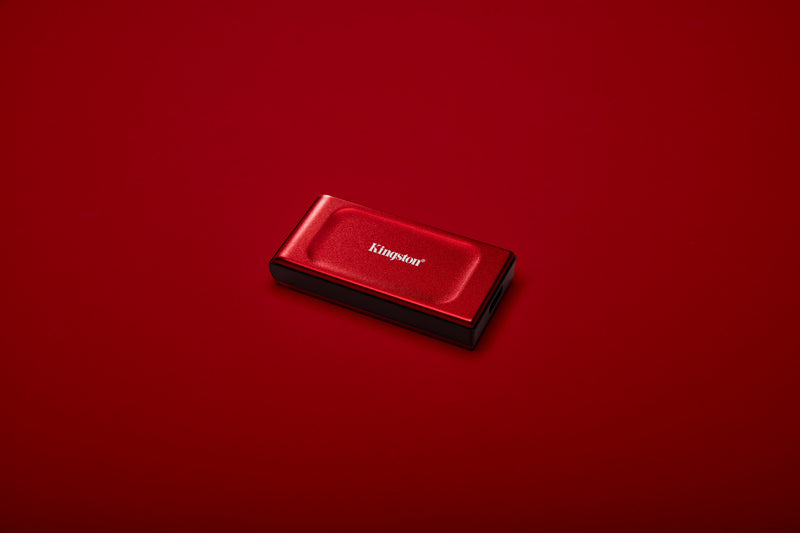 Kingston Technology 1TB XS1000 Red External USB 3.2 Gen 2 Portable Solid State Drive