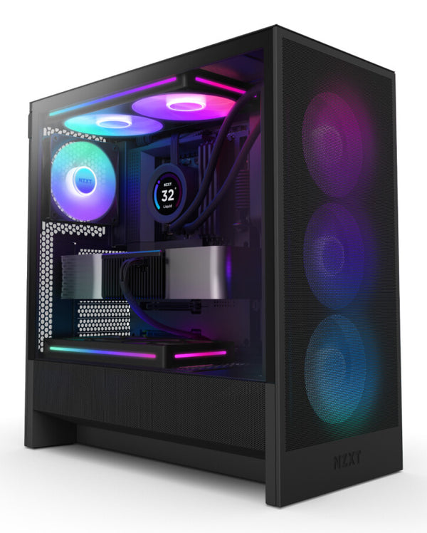 NZXT H5 Flow RGB Midi Tower Black