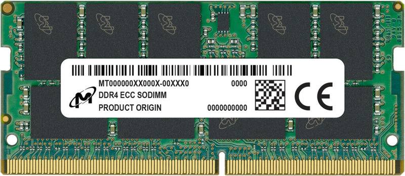 Micron MTA9ASF2G72HZ-3G2F1R memory module 16 GB DDR4 ECC