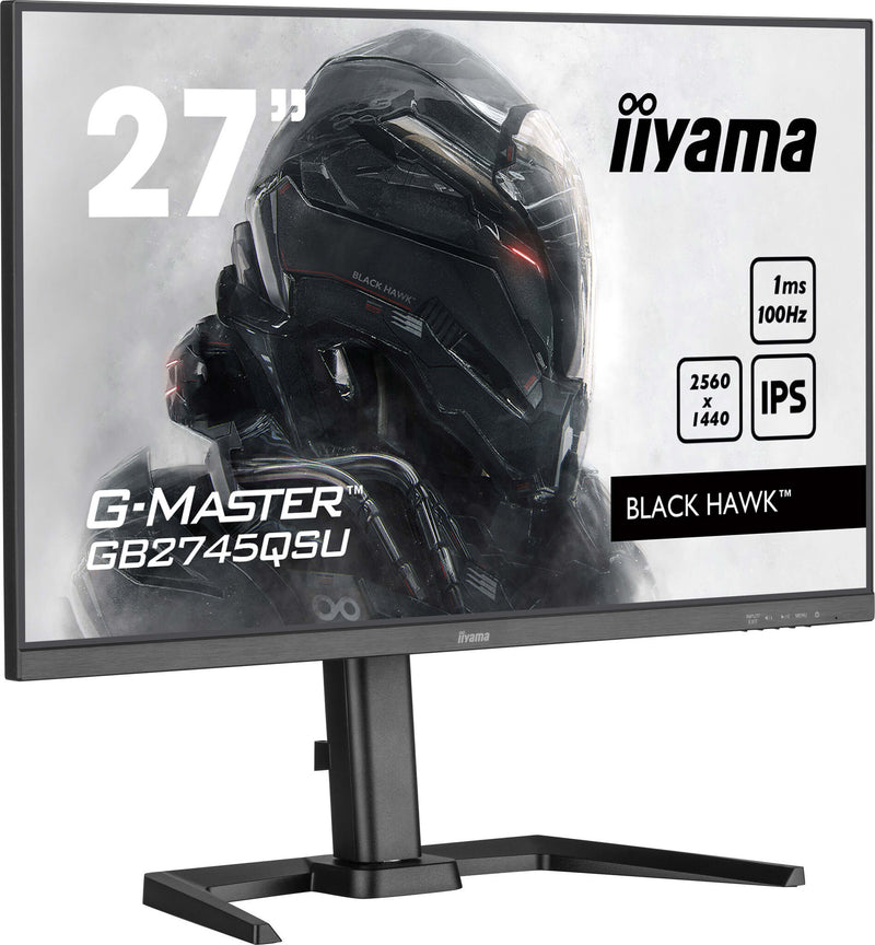 iiyama G-MASTER 27" QHD 100Hz Gaming Monitor (GB2745QSU-B2)