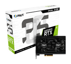 Palit GeForce RTX 3050 Dual NVIDIA 8 GB GDDR6