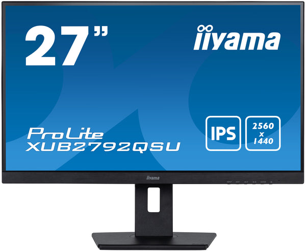 iiyama 27" QHD Monitor (XUB2792QSU-B5)