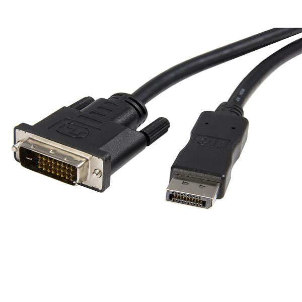 StarTech.com 10ft (3m) DisplayPort to DVI Cable - DisplayPort to DVI Adapter Cable 1080p Video - DisplayPort