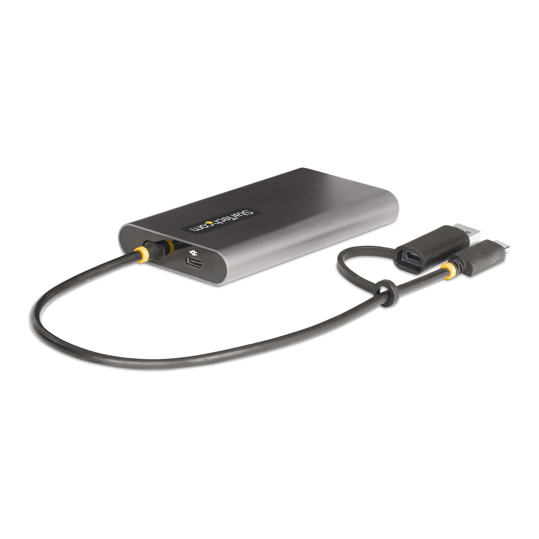 StarTech.com USB-C to Dual-HDMI Adapter - USB-C or A to 2x HDMI - 4K 60Hz - 100W Power Delivery Pass-Through - image 2