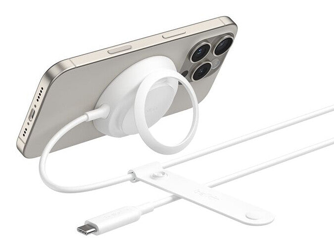 Belkin WIA014MYWH mobile device charger Smartphone, Headphones White USB Wireless charging Fast charging - image 2
