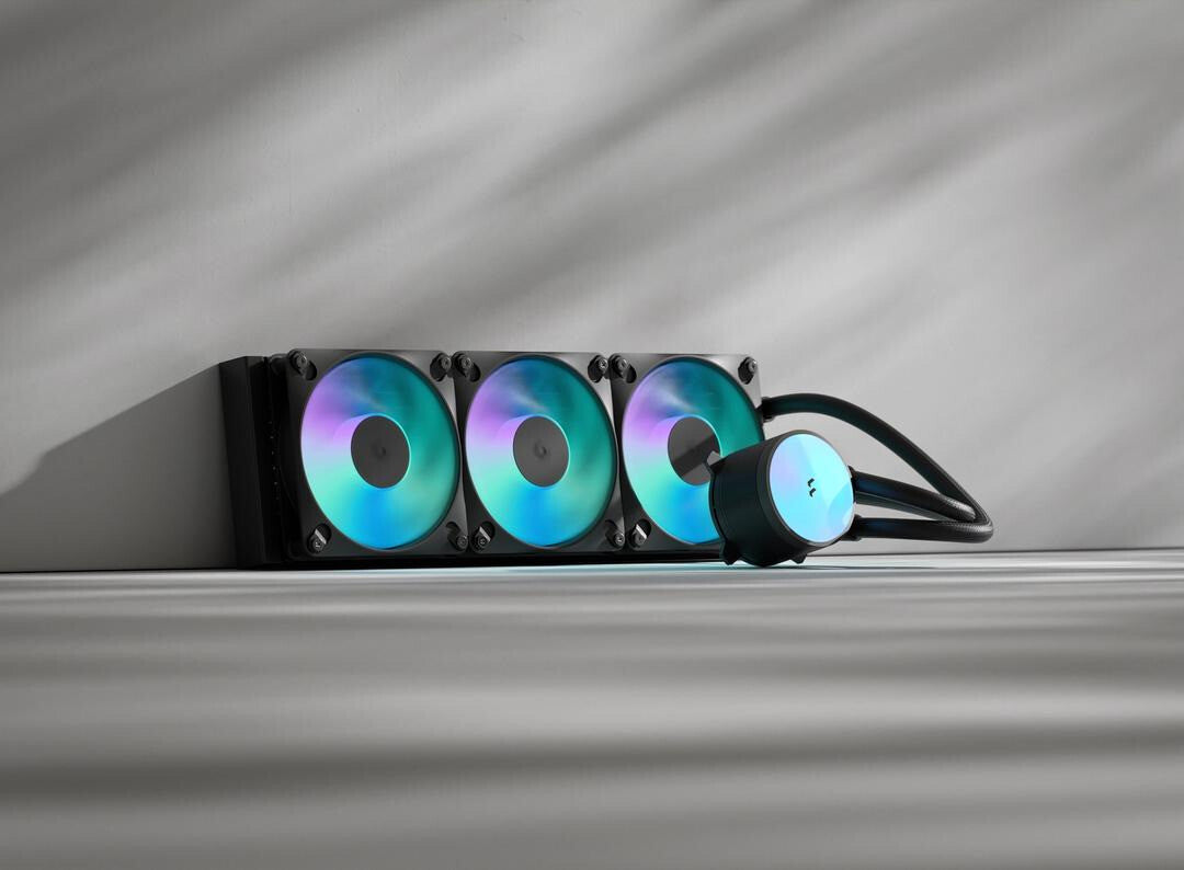 Fractal Design Radius 360 RGB Black Processor All-in-one liquid cooler 12 cm - image 2