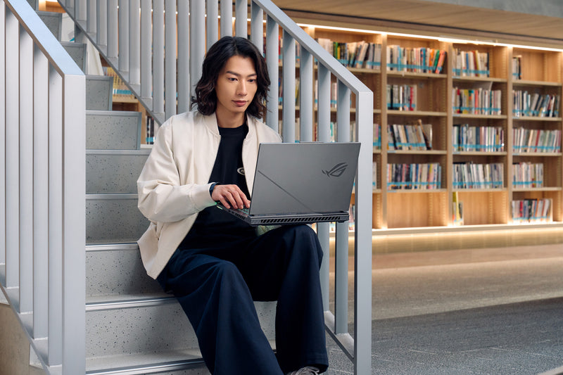 ASUS ROG Strix G16 G614PM-RV007W AMD Ryzen™ 9 8940HX Laptop 40.6 cm (16") WUXGA 16 GB DDR5-SDRAM 1 TB SSD NVIDIA GeForce RTX 5060 Wi-Fi 6E (802.11ax) Windows 11 Home Black, Grey