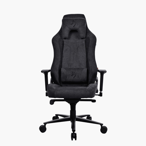 Arozzi Vernazza Soft Fabric Gaming Chair - Pure Black