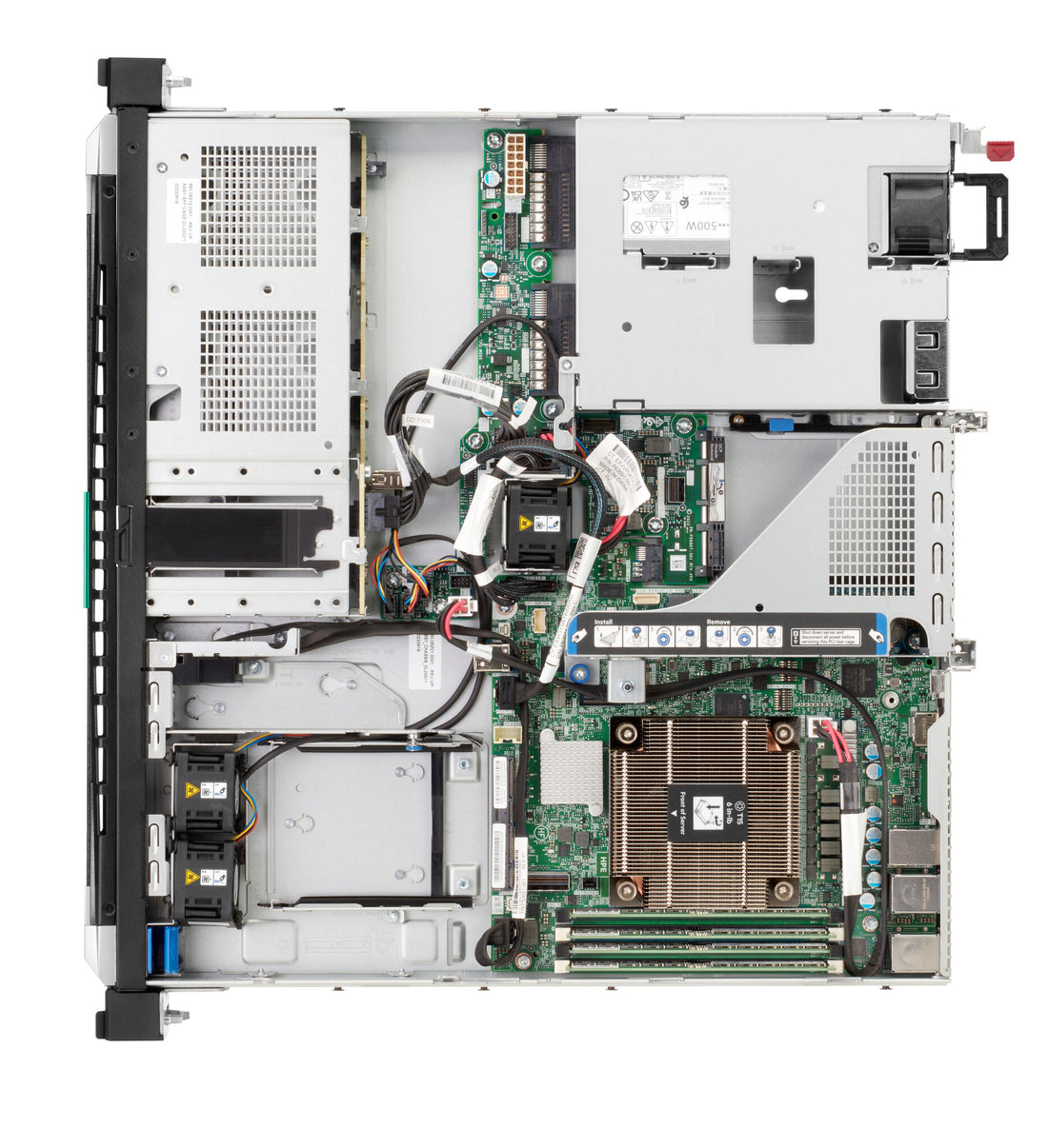 HPE ProLiant DL20 Gen11 6325P 3.5GHz 4c 1P 1x32GB-U 4SFF 2x480GB SSD 1x1000W PS EU Server - image 4