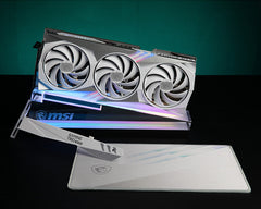 MSI GAMING GeForce RTX 4070 Ti X TRIO WHITE 12G NVIDIA 12 GB GDDR6X