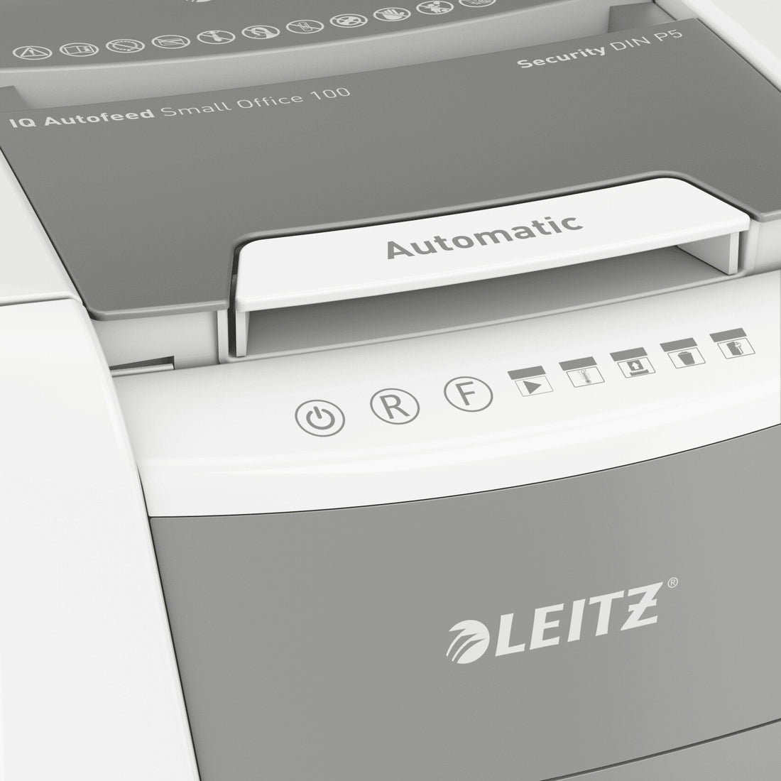 Leitz P5 34L paper shredder Micro-cut shredding 55 dB 22 cm Black, Grey, Silver, White - image 6