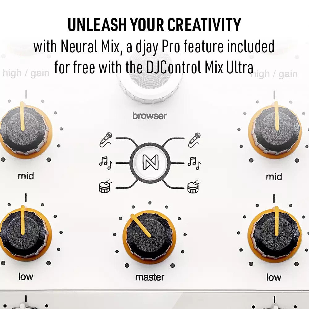 Hercules DJControl Mix Ultra White - image 3