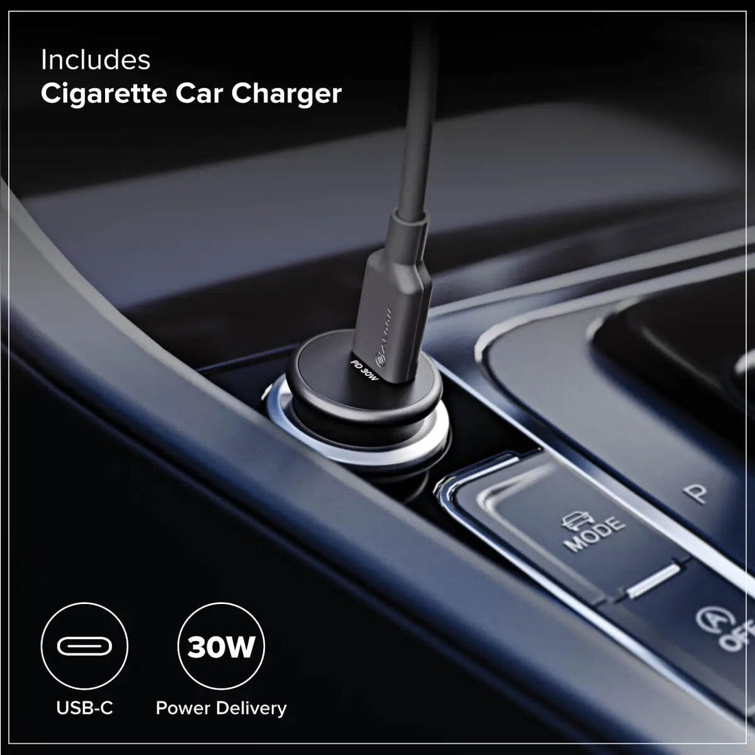 ALOGIC Matrix+ Universal Wireless Car Charger with 5000mAh Wireless Magnetic Power Bank, Air Vent and - image 6