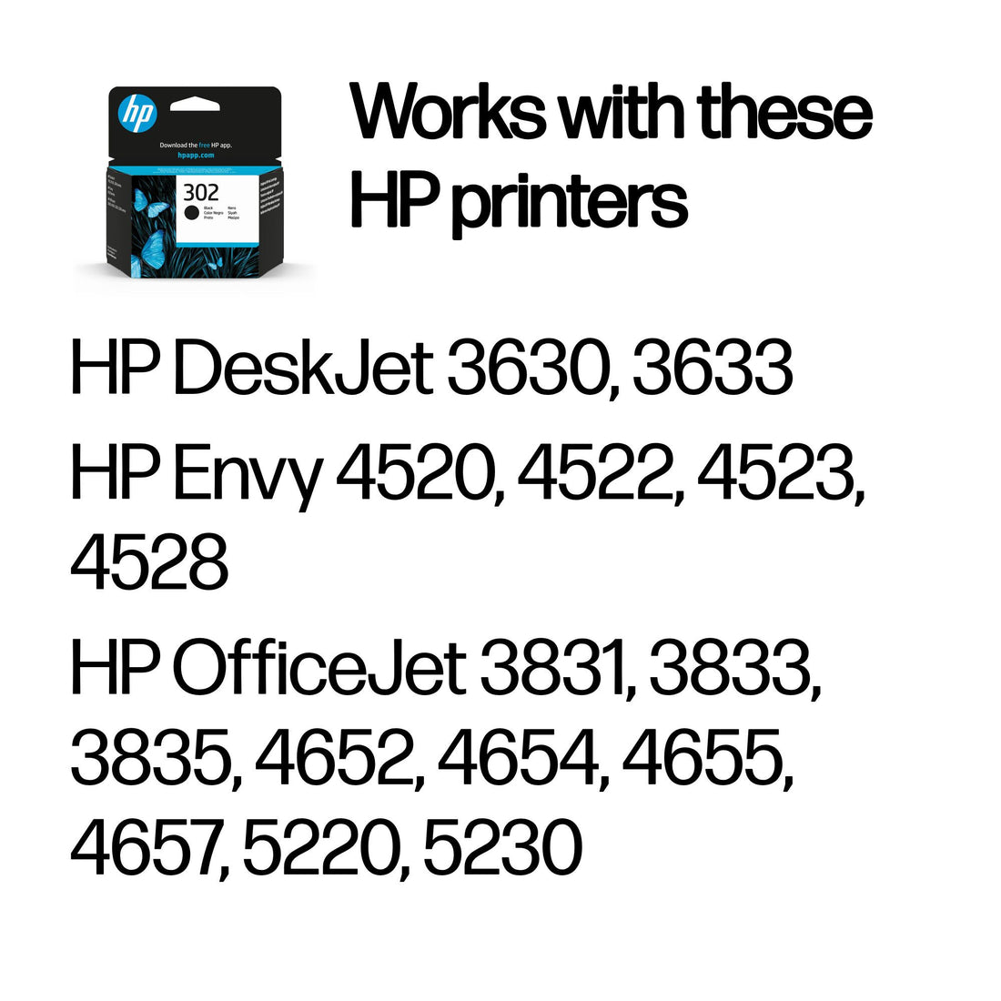 HP 302 Black Original Ink Cartridge - image 2