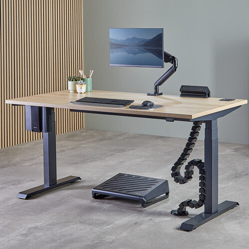 Fellowes 100136875 CPU holder Under desk CPU holder Black