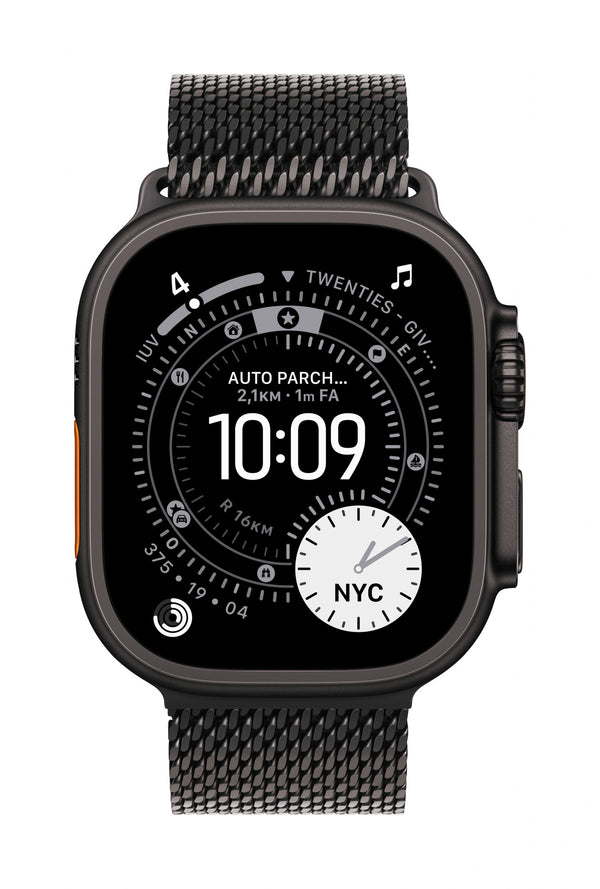 Apple MGHT4ZM/A smart wearable accessory Band Black Titanium