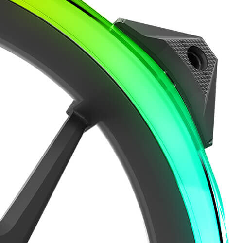 Antec Fusion 120 mm ARGB Computer case Fan Black 1 pc(s)