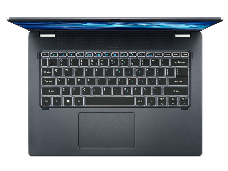 Acer TravelMate NX.VP5EK.00K laptop Intel® Core™ i5 i5-1135G7 Hybrid (2-in-1) 35.6 cm (14") Touchscreen Full HD 8 GB DDR4-SDRAM 256 GB SSD Wi-Fi 6 (802.11ax) Windows 10 Pro Education UK English Black