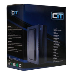 CiT MTX-007B computer case Mini Tower Black 180 W