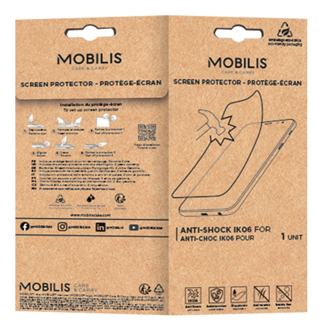 Mobilis 036379 mobile phone screen/back protector Clear screen protector Apple 1 pc(s)