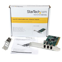 StarTech.com 3 PORT PCI 1394A FIREWIRE
