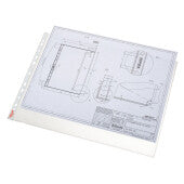 Esselte Quality Pocket A3 Landscape, 30% pre-consumer recycled plastic