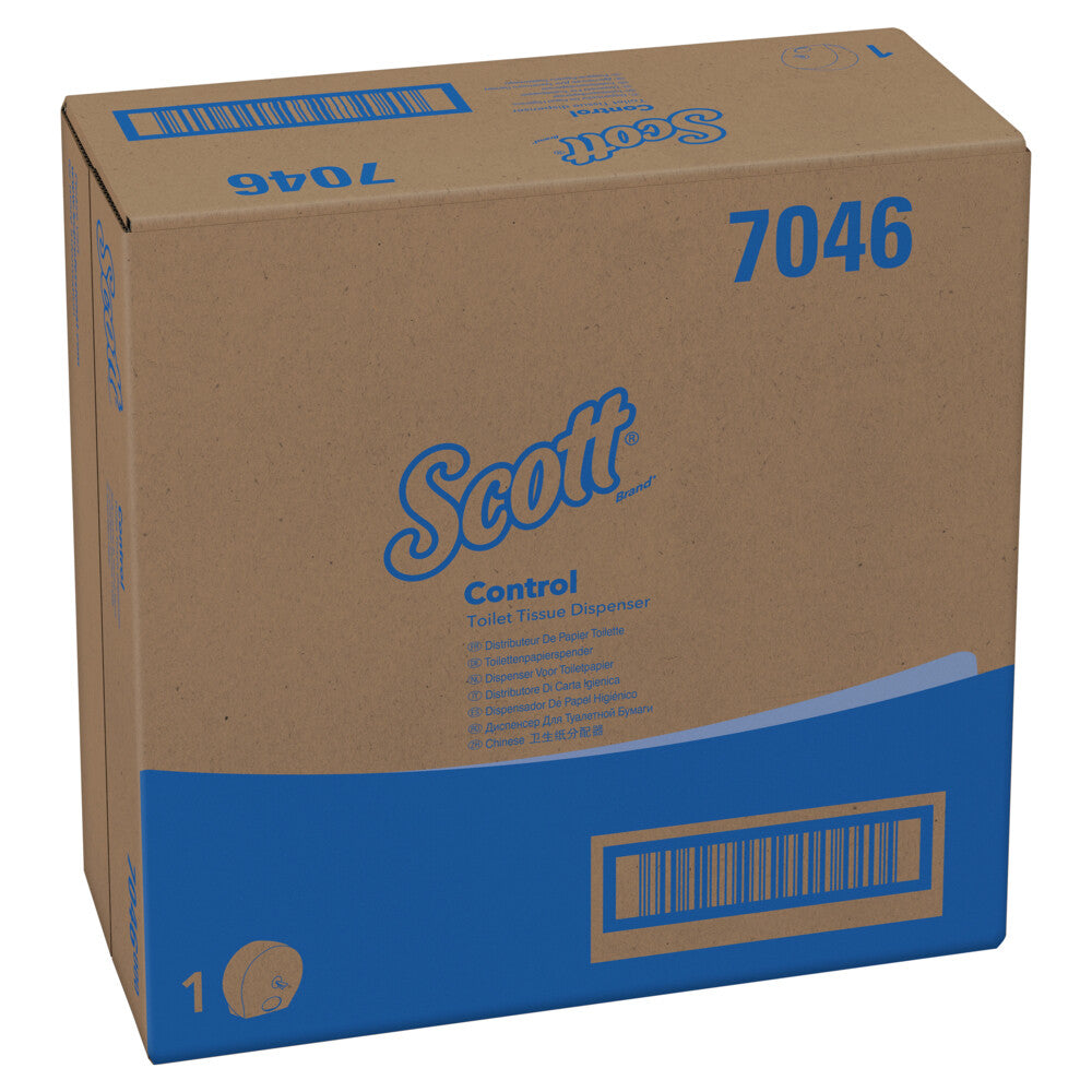 SCOTT 7046 toilet tissue dispenser White Roll toilet tissue dispenser - image 6