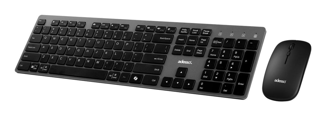 Adesso WKB-7300CB keyboard Mouse included Office RF Wireless QWERTY UK English Black - image 2