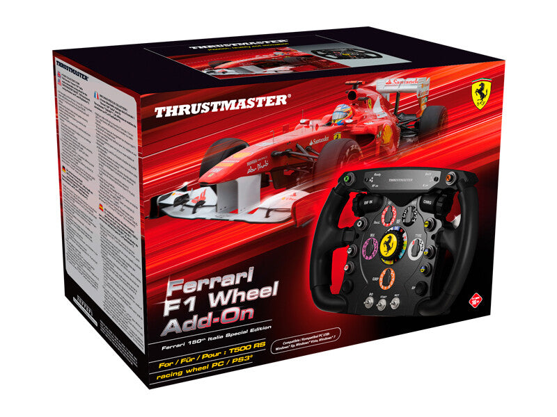 Thrustmaster Ferrari F1 Black RF Steering wheel Analogue PC, PlayStation 4, PlayStation 5, Playstation 3, Xbox