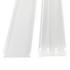 StarTech.com Solid Cable Management Raceway with Cover, 2