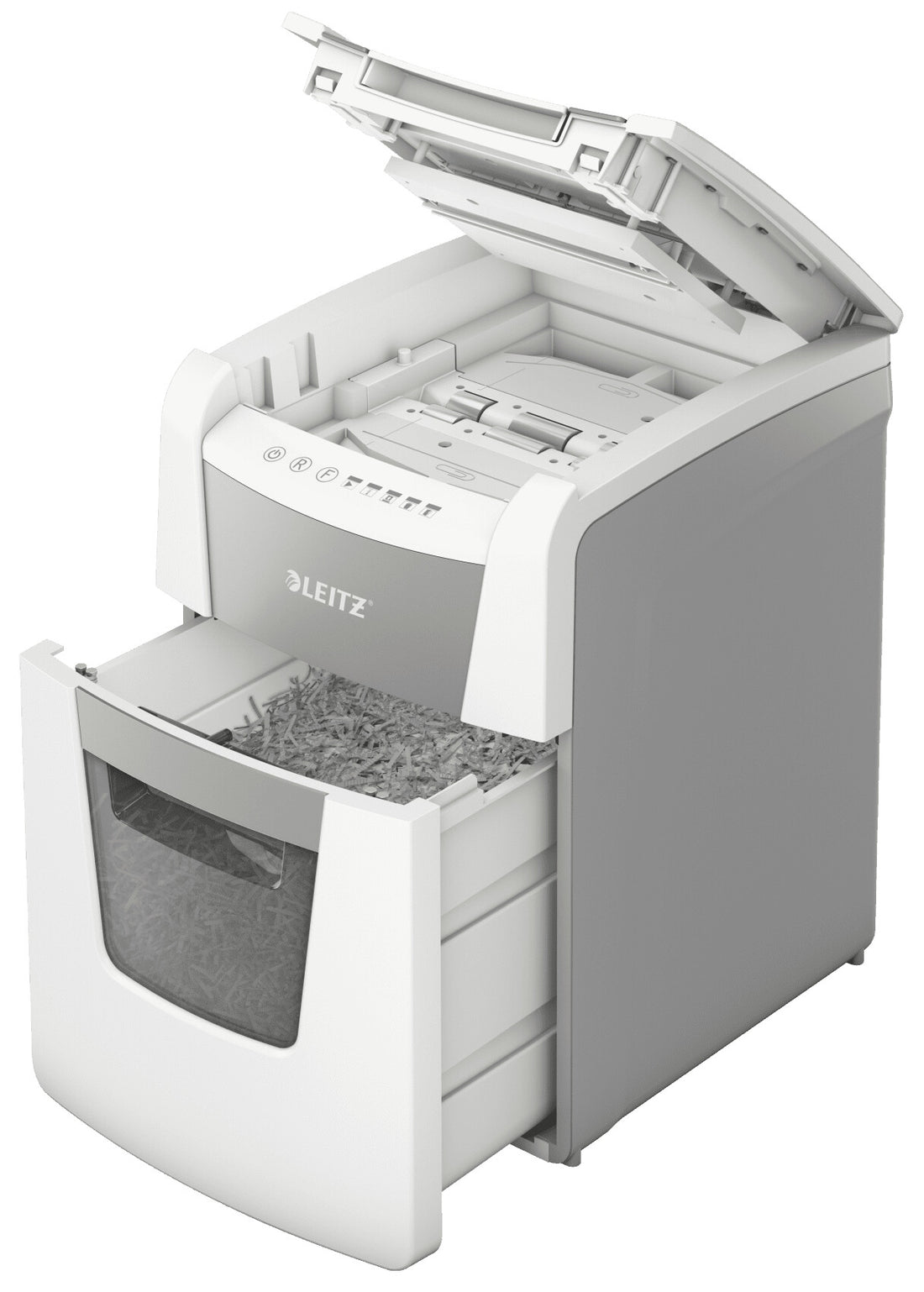 Leitz P5 34L paper shredder Micro-cut shredding 55 dB 22 cm Black, Grey, Silver, White - image 4