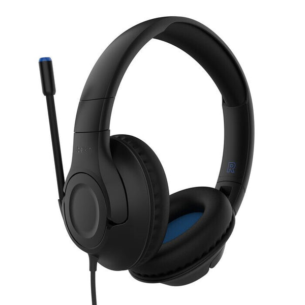 Belkin ENA011HQBK headphones/headset Wired Head-band Gaming Black