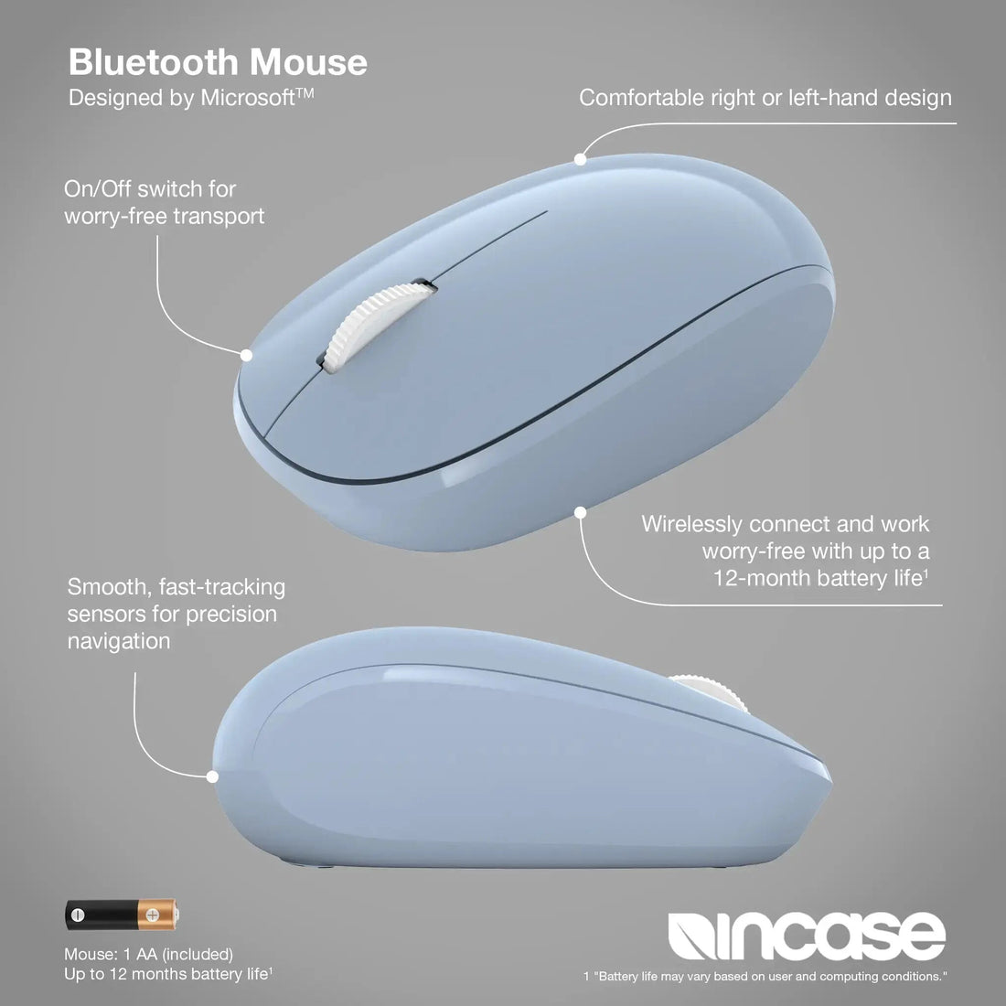 Incase Designed by Microsoft Bluetooth Mouse (EU/UK) - image 3
