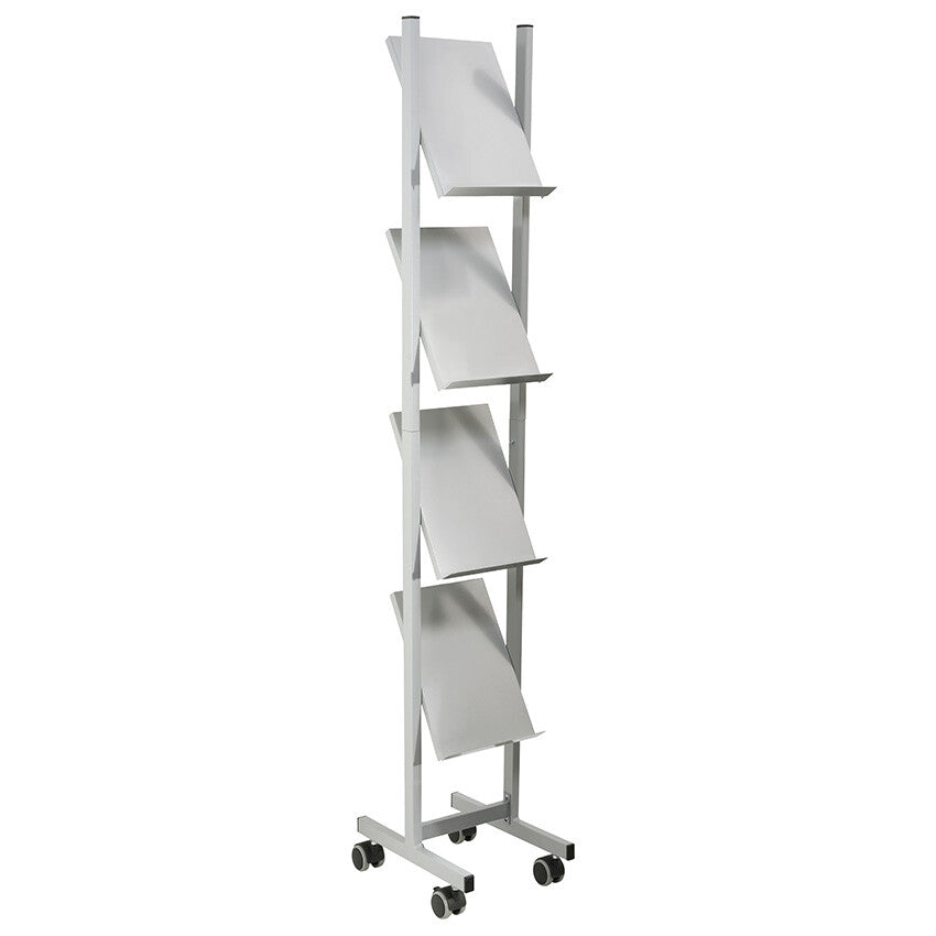Helit H6813399 magazine rack Metal Grey