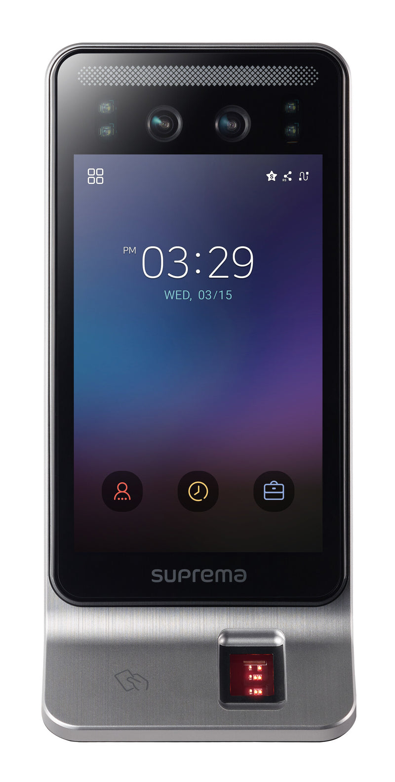 Suprema FSF2-ODB access control reader Face recognition terminal Black, Grey