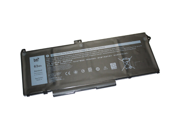 BTI 1KC2F compatible 63Wh 4-cell battery for 4C battery LATITUDE 5520 OEM: RJ40G M033W 75X16